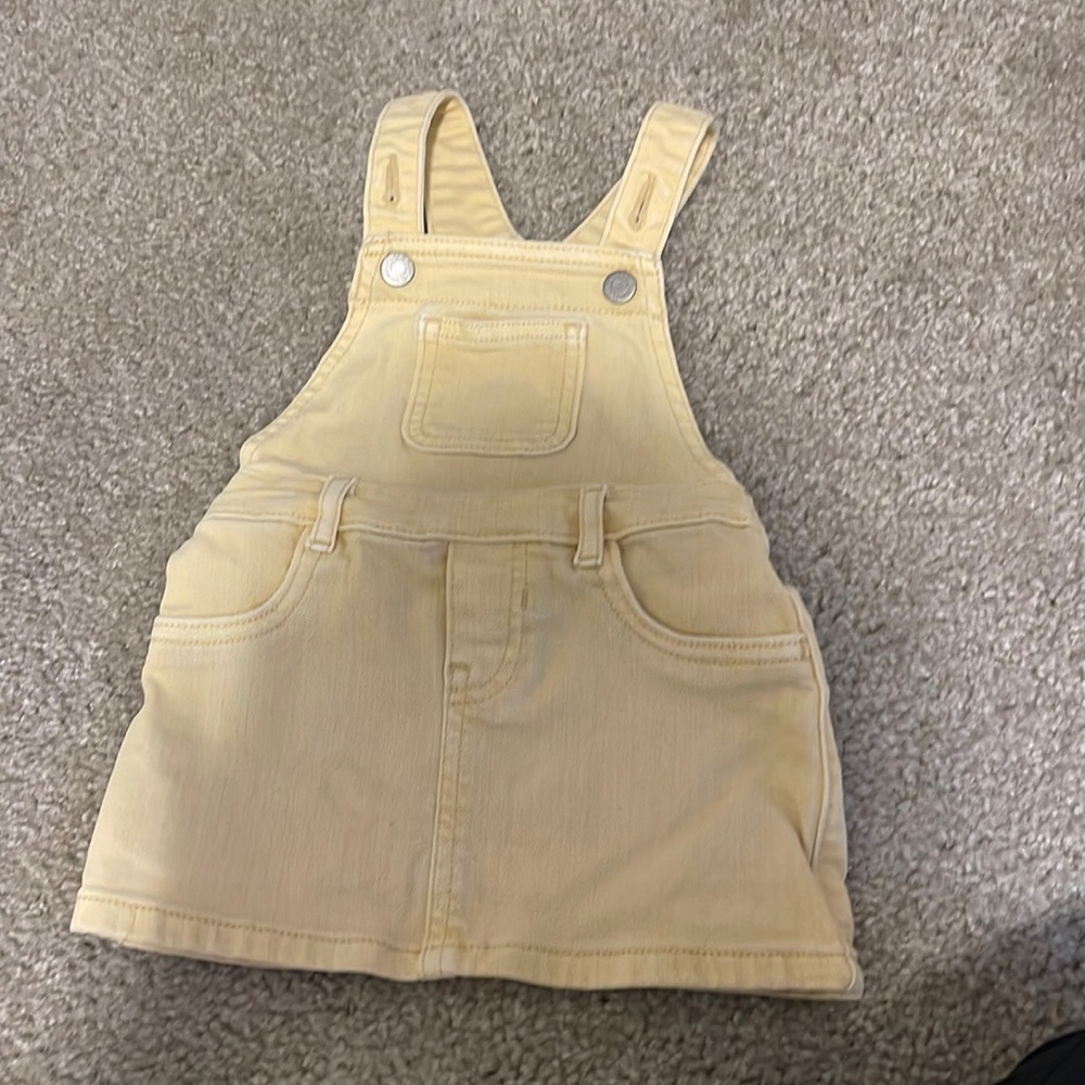 Baby girl overall dress